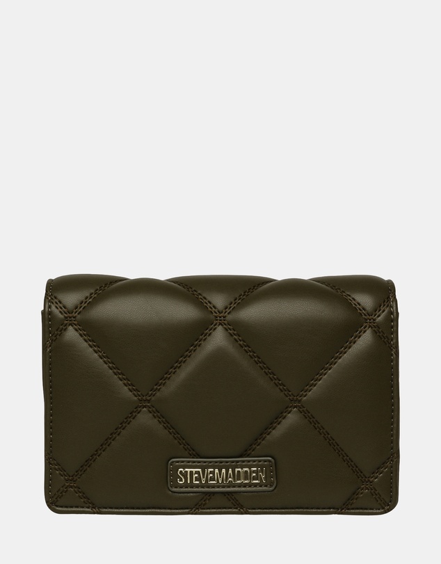 Steve Madden - BEndue Olive/Gold Handbag