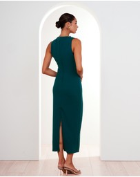 Pilgrim - Windsor High Neck Midi Dress