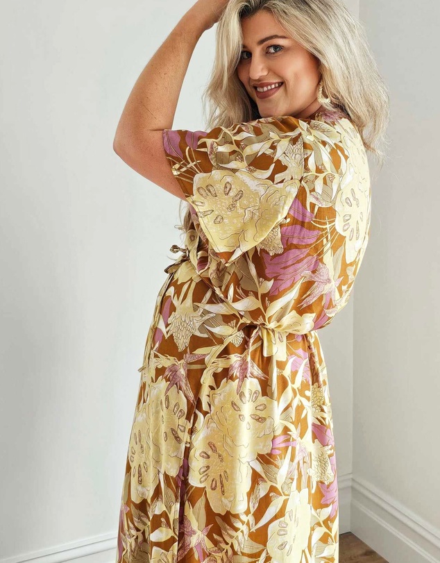 Hope & Harvest - Hadley Maxi Wrap Dress