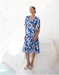 Soon Maternity - Anika Midi Feeding Dress