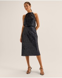 Review - Sasha Sequin Pencil Skirt
