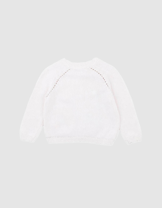 Bebe by Minihaha - Fern Hand Emb. Organic Cardigan - Babies