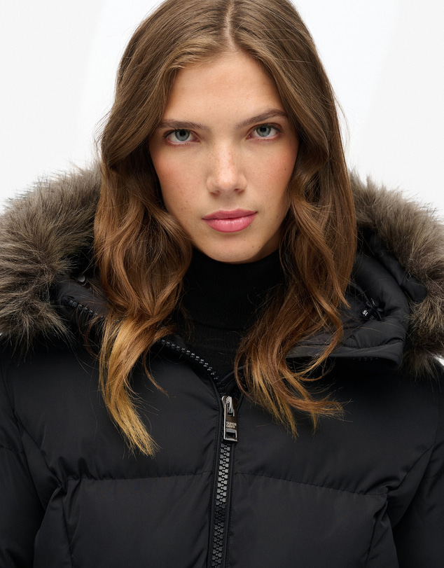 Superdry - Slim Fit Fuji Belted Puffer
