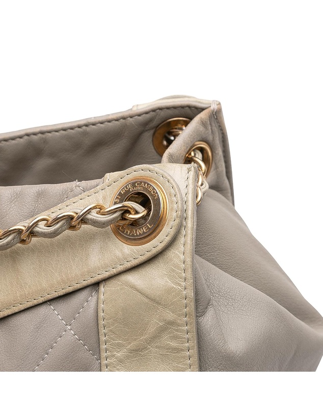 Pre-Loved by Azura Reborn - Pre-Loved Quilted Lambskin In The Mix Tote