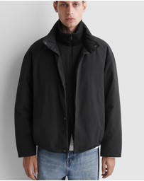 COS - Padded Funnel-Neck Down Jacket