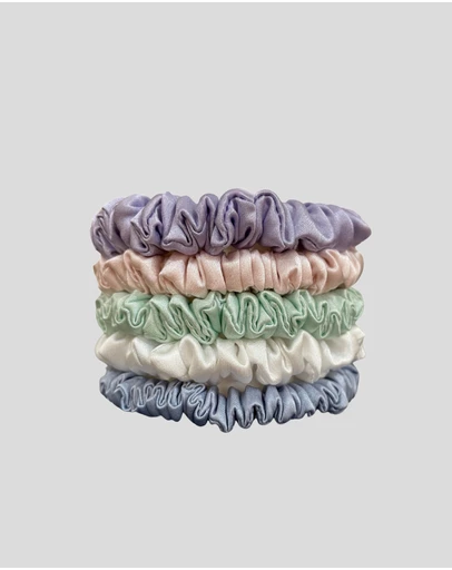 SILK MAGNOLIA - Pure Silk Scrunchie