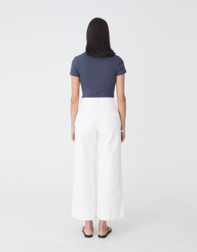 Forcast - Devon Scoop Neck Rib Tee