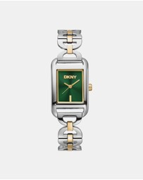 DKNY - Open Link Two-Tone 21x34mm Womens Watch