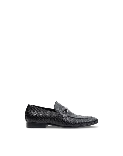 yd. - Harrison Textured Leather Loafer