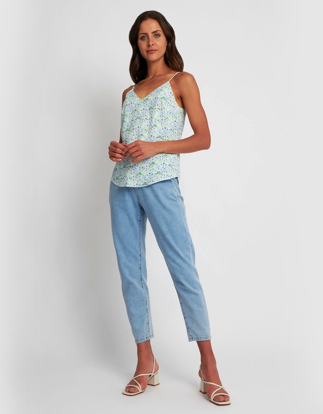 Forcast - Eloise Print Top