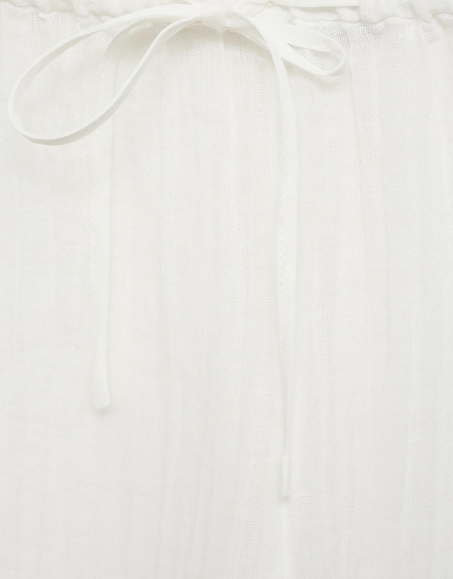 M.N.G - Wrinkle Fluid Ramie Trousers