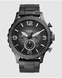 Fossil - Nate Grey Chronograph Watch