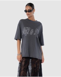 JGR & STN - Haze Oversized T-Shirt