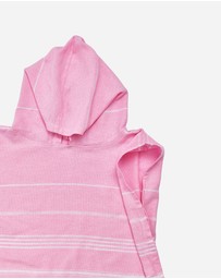 Tolu Australia - Baby Pink Kids Hooded Beach Towel