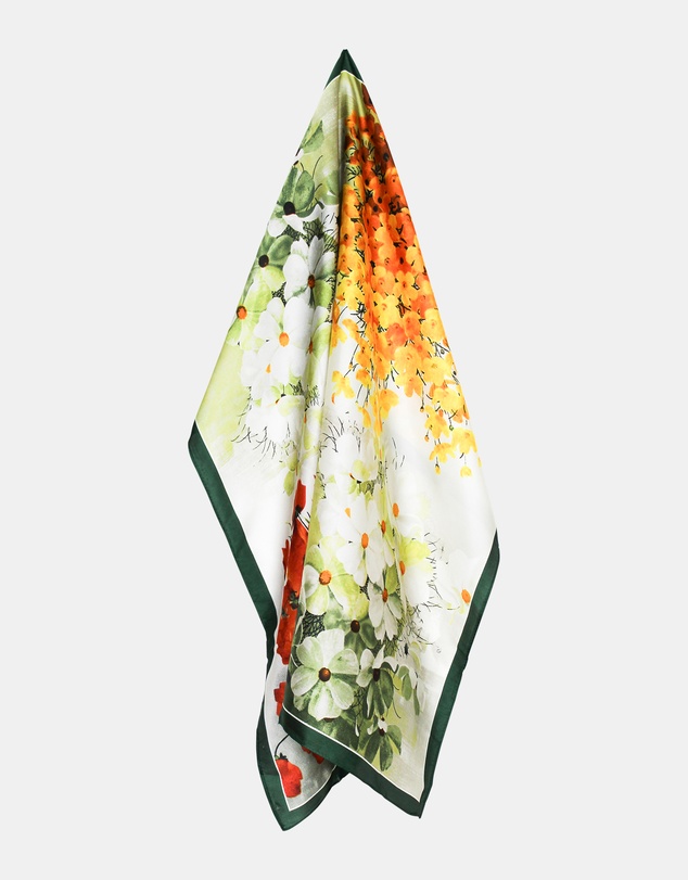 Morgan & Taylor - Emilia Hair Scarf in Orange