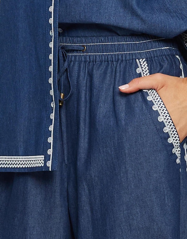 KIVARI - Emile Chambray Pants