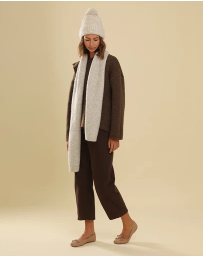 Morgan & Taylor - Mallory Boucle Knit Scarf