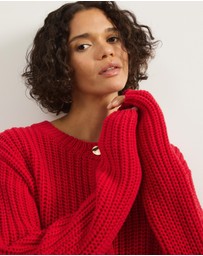 Atmos&Here - Gracie Chunky Knit Cardigan