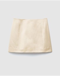 & Other Stories - Satin Mini Skirt