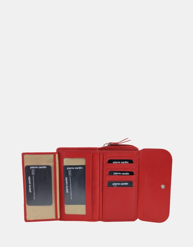 Pierre Cardin - Pierre Cardin Ladies Bi-Fold Tab Wallet