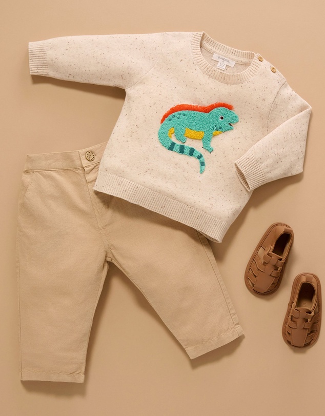 Purebaby - Iguana Jumper -Kids-Babies