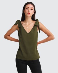 Belle & Bloom - Feel For You V-Neck Top