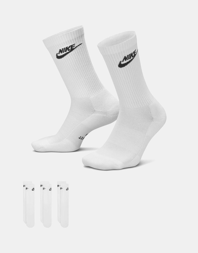 Nike - 3-Pack Everyday Elevated Crew Socks