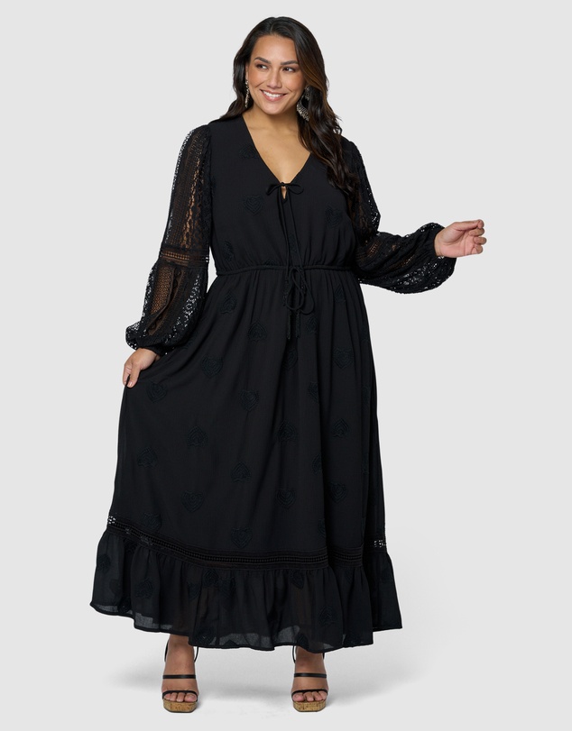 The Poetic Gypsy - Whispering Winds Maxi Dress