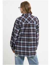 Insight - Arlo Plaid Boyfriend Long Sleeve Shirt