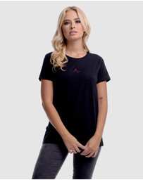 DVNT - Bloom Embroidery Tee