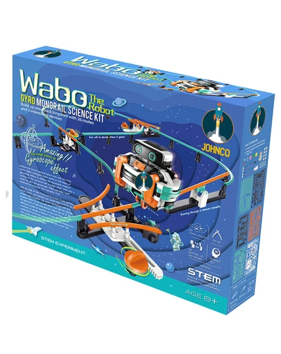 JOHNCO - Johnco - Wabo the Robot - Gyro Monorail Science Kit
