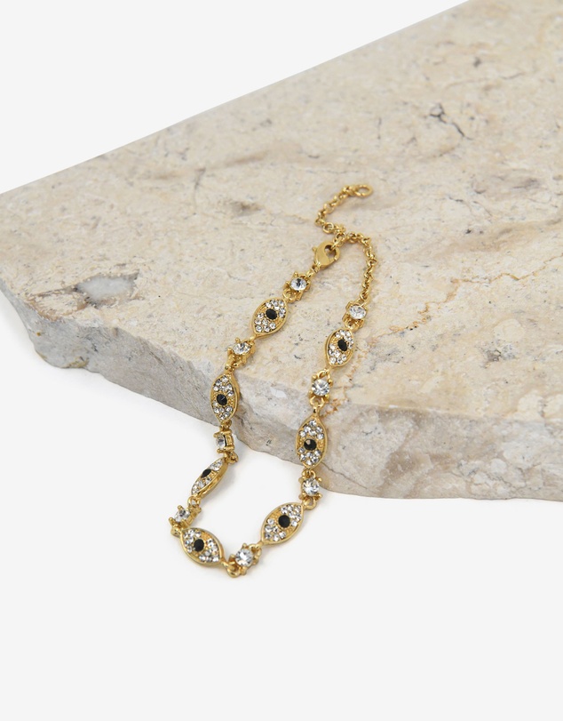 Forcast - Boho Eye Crystal Bracelet