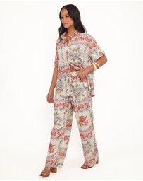 Petal & Pup - Cascais Pants - Rose Tile