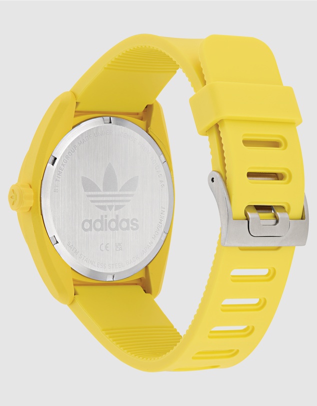 adidas Originals - Project Three Yellow Bio-Resin Watch