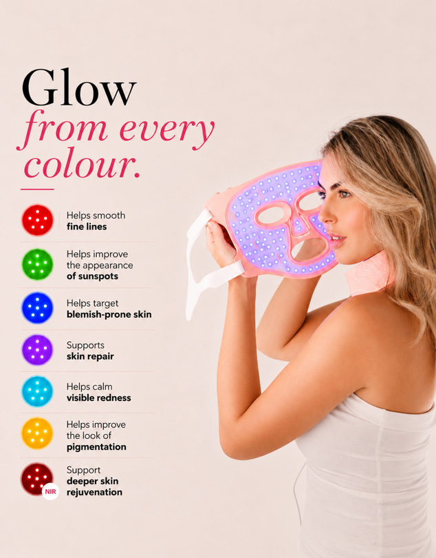 Kahlia Skin - LED Silicone Face Mask