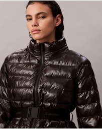 Calvin Klein - Lightweight Belted Puffer Jacket