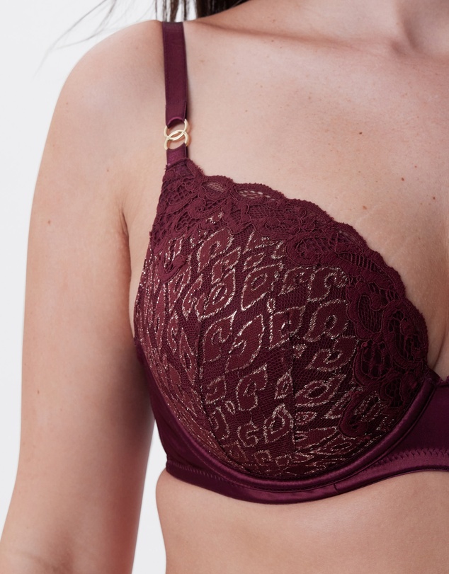 Bras N Things - Edelweis Lightly Lined Bra - Berry
