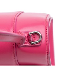 Pre-Loved by Azura Reborn - Pre-Loved Small Shiny Box Calfskin Hourglass Satchel