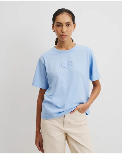 Country Road - Australian Cotton Cr Logo T-shirt