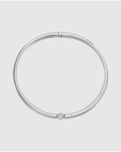 Emporio Armani - Emporio Armani Silver-Tone Necklace