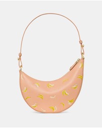 Kate Spade - Duo Banana Printed Leather Mini Shoulder Bag