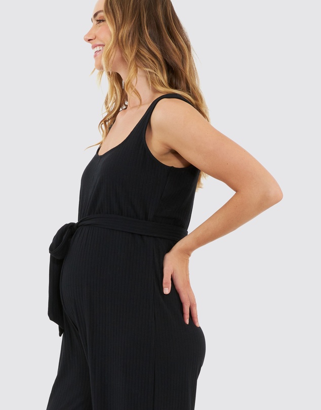 Ripe Maternity - Bobby Rib Jumpsuit