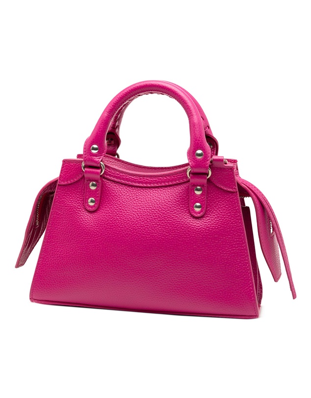 Pre-Loved by Azura Reborn - Pre-Loved Mini Grained Calfskin Motocross Neo Classic City Satchel