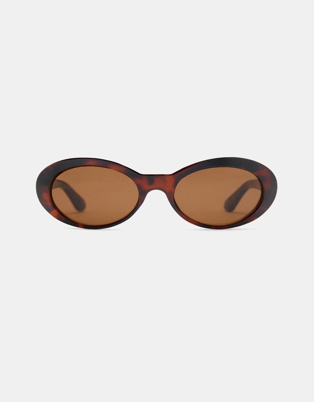 M.N.G - Oval-Frame Sunglasses