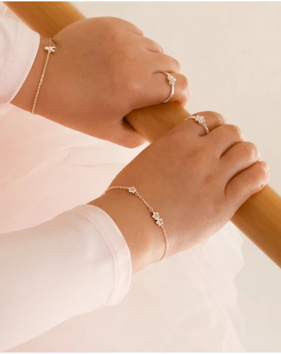 The Silver Collective - Children's Sophia Bracelet Silver