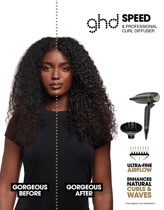 ghd - speed Professional Hair Dryer Curl Diffuser Nozzle Attachment