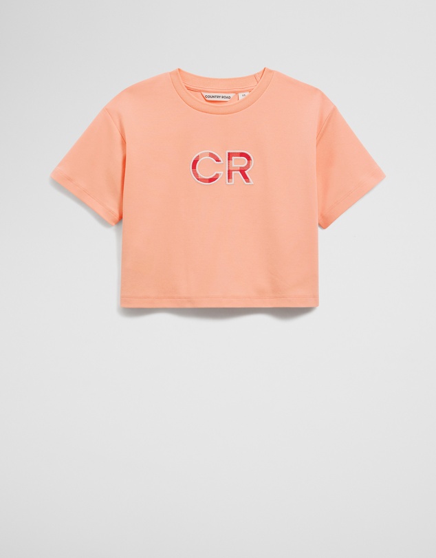 Country Road - Oversized Cr Logo T-shirt