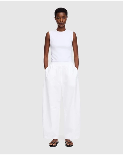 ARKET - Barrel-Leg Cotton Trousers