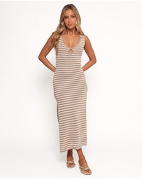 Petal & Pup - Glade Knit Maxi Dress - Oatmeal White