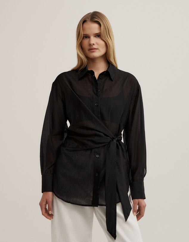 Witchery - Button Tie Up Shirt